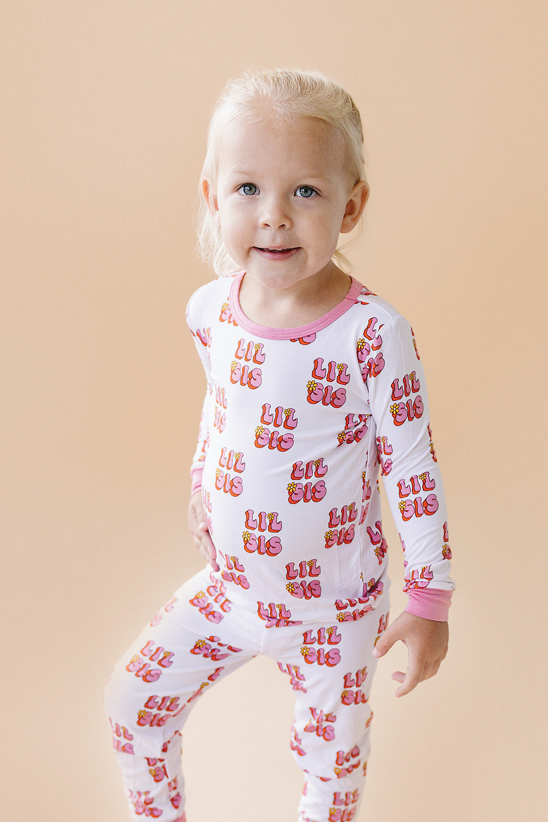 Lil SIS Bamboo Two Piece Pajama Set