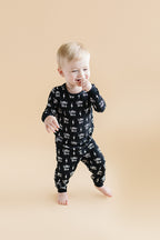 Boys Bamboo Two Piece Pajama Set | Little Bro