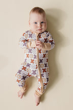 Baby Bamboo Zip Romper | Xoxo