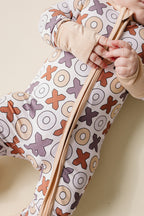 Baby Bamboo Zip Romper | Xoxo