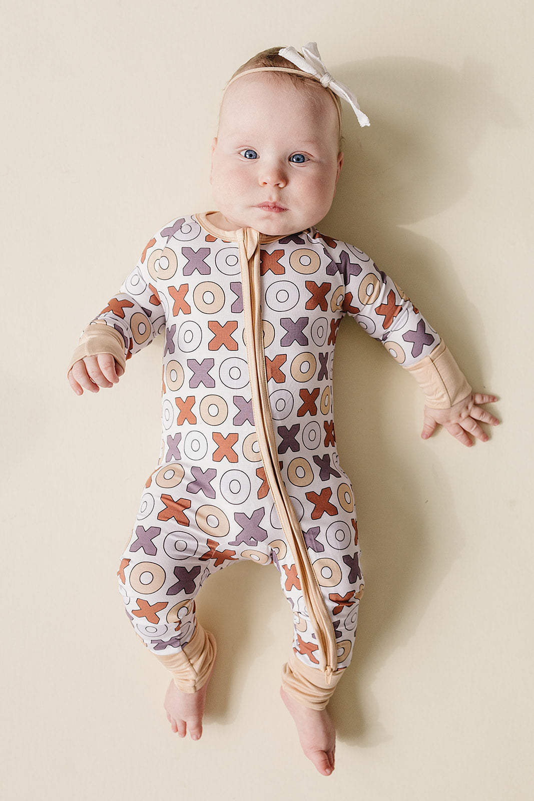 Baby Bamboo Zip Romper | Xoxo