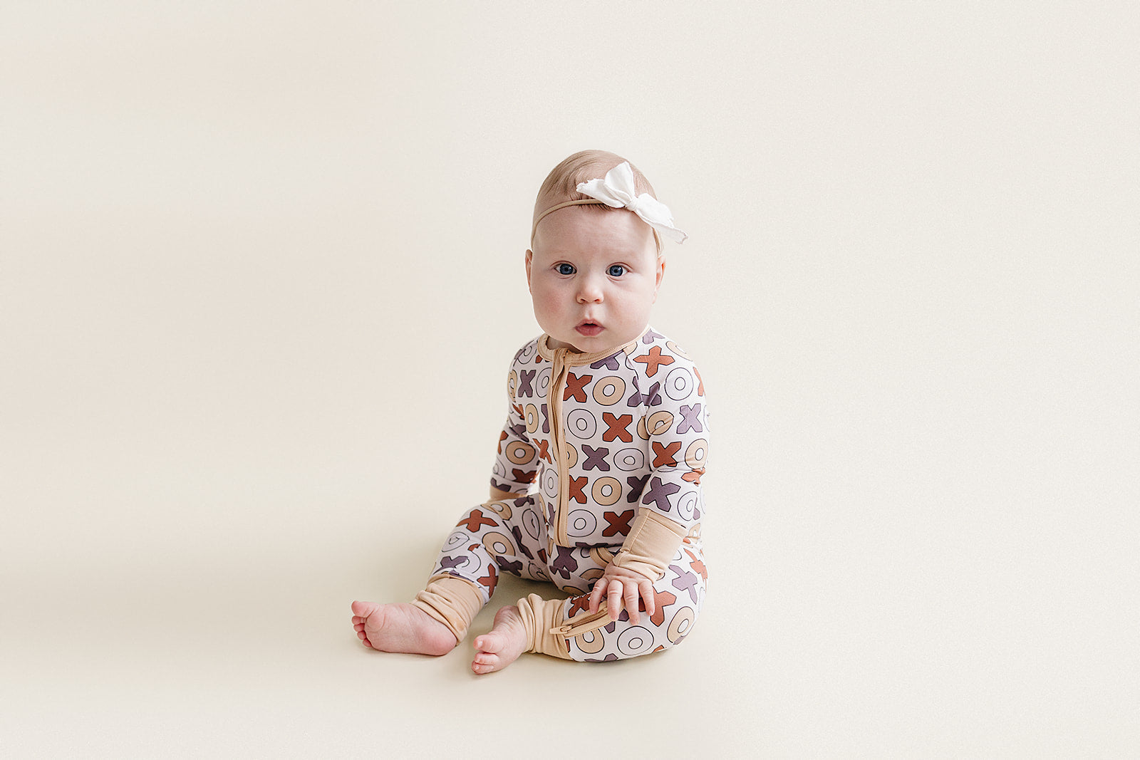 Baby Bamboo Zip Romper | Xoxo