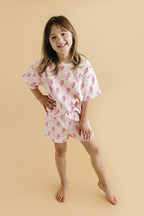 Shorts Set | Pink Bolts