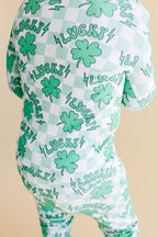 Bamboo Two Piece Pajama Set | Lucky Shamrock