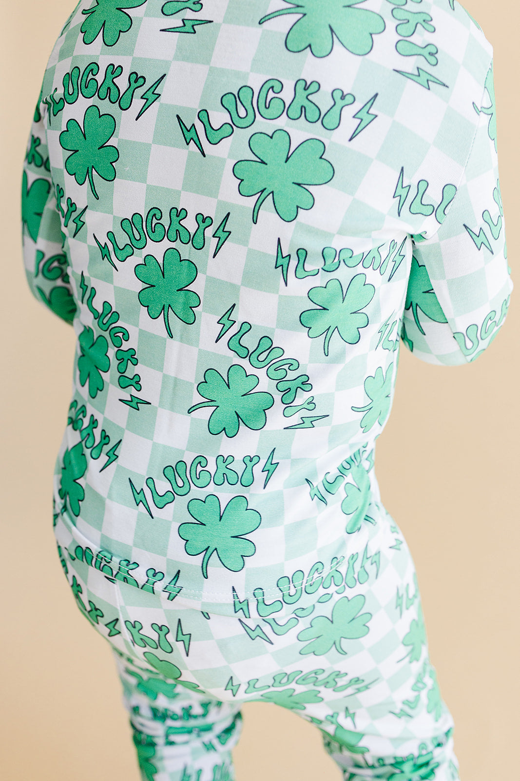 Bamboo Two Piece Pajama Set | Lucky Shamrock