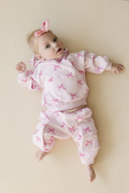 Cargo Jogger Set | Pink Bows