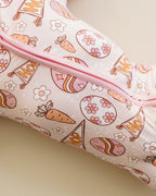 Baby Girl Easter Hop Bamboo Zip Pajama Romper