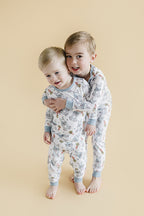 Boys Rad Bunny Bamboo Two Piece Pajama Set