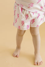 Shorts Set | Pink Bolts