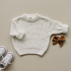 Chunky Knit Sweater | Milk