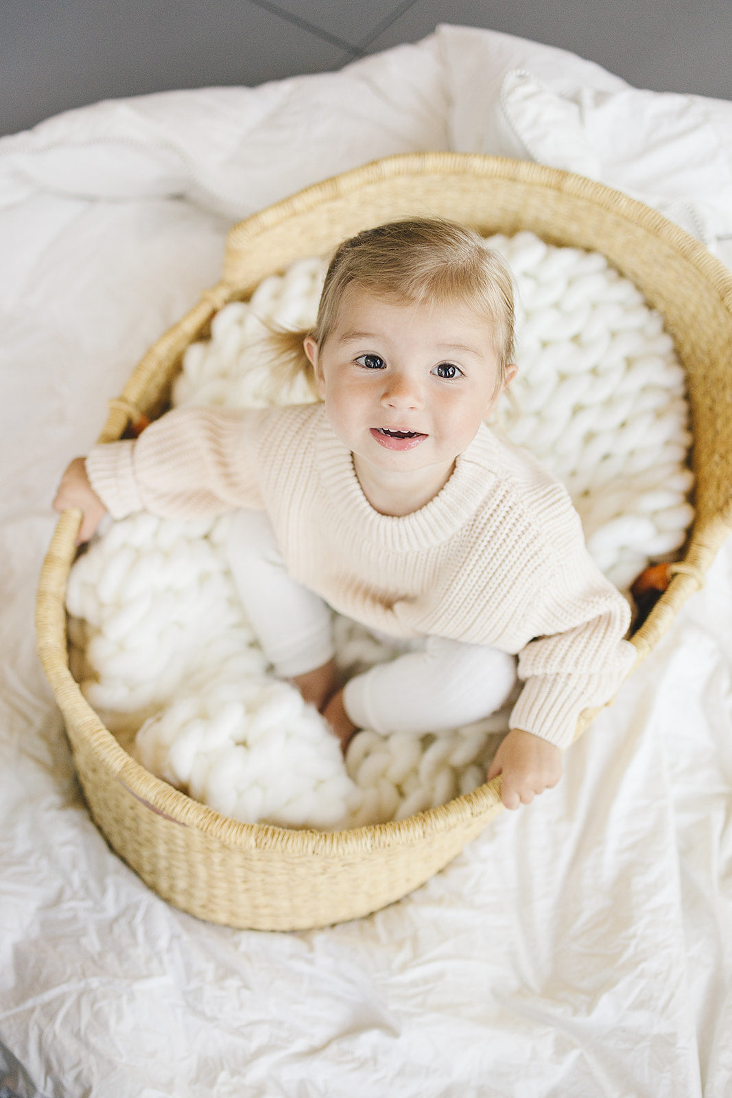 Chunky Knit Sweater | Vanilla