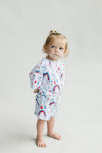 Girls Little Miss USA Short Set