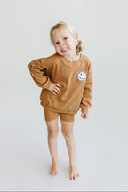 Biker Shorts Set | Brown