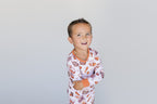 Pumpkin Spice Bamboo Two Piece Pajama Set