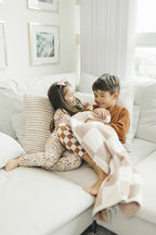 Girls Fall Flowers Bamboo Two Piece Lounge Set