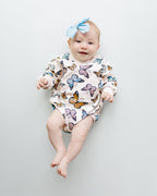 Baby Girl Bubble Romper | Butterflies