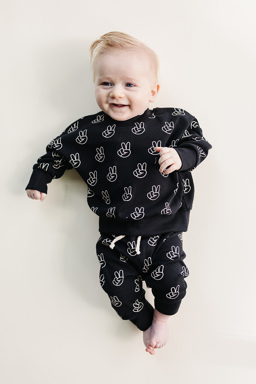Baby Boy Good Vibes Jogger Set