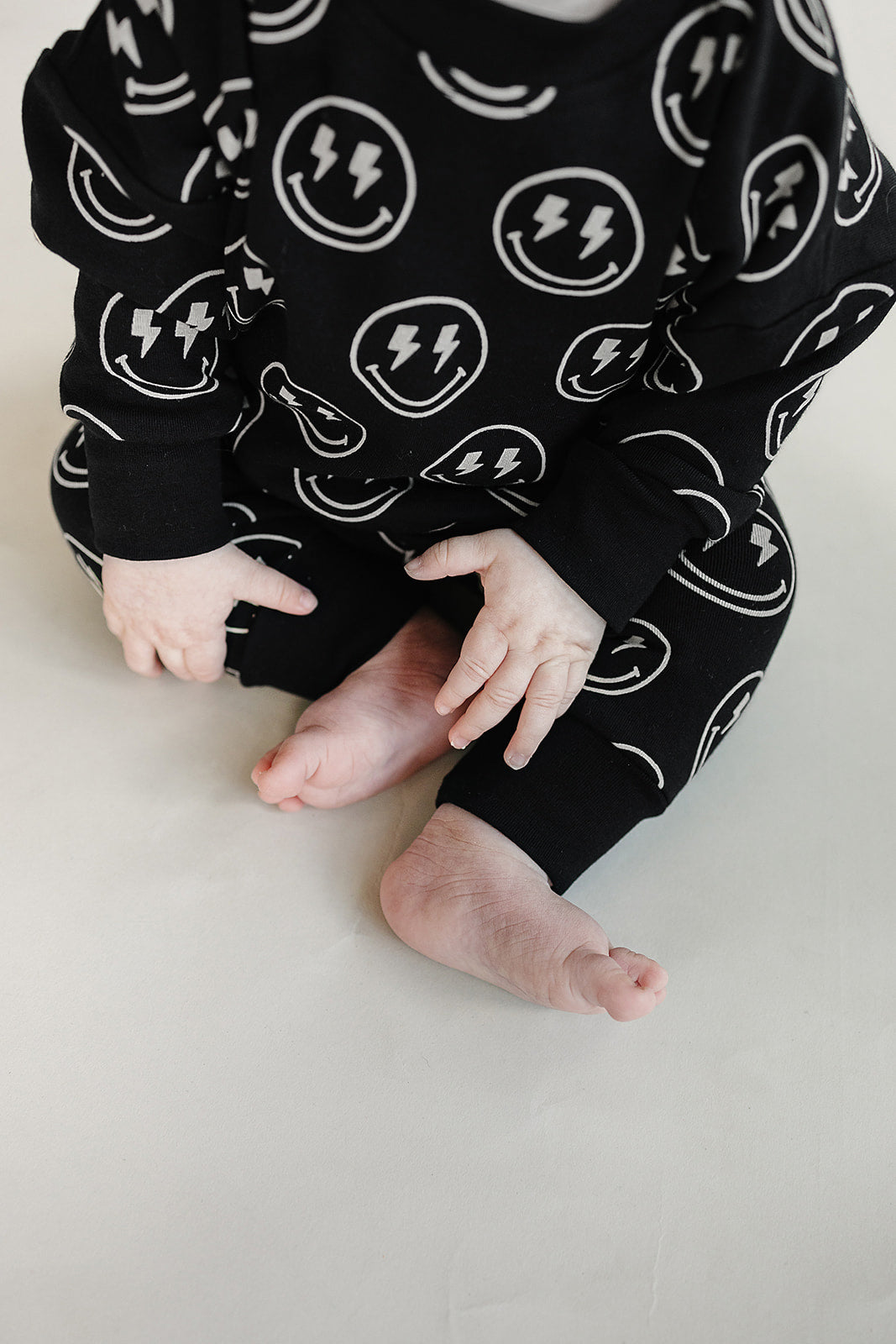 Boys Electric Smiley Jogger Set