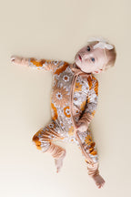 Bamboo Zip Romper | Petal Pop