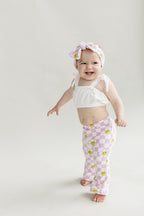 Girls Smiley Daisy Flare Set