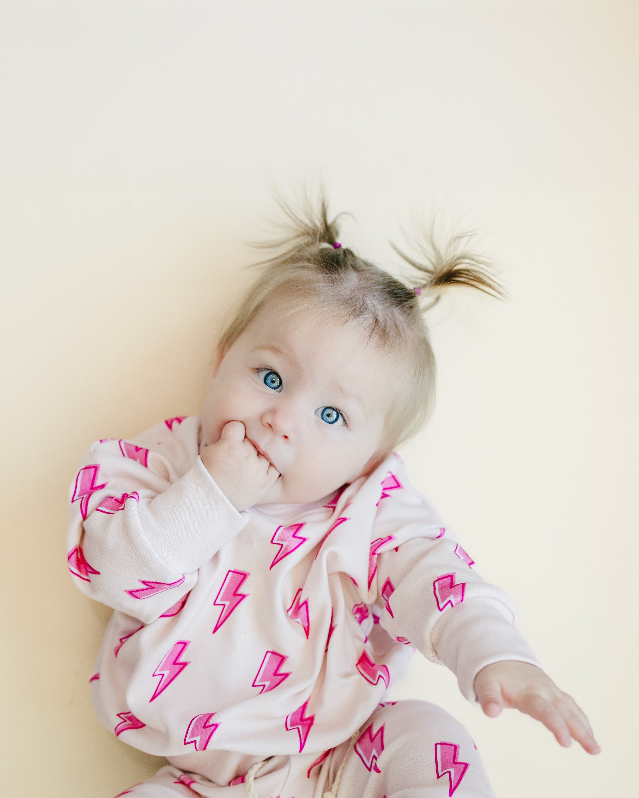 Girls Jogger Set | Pink Bolts