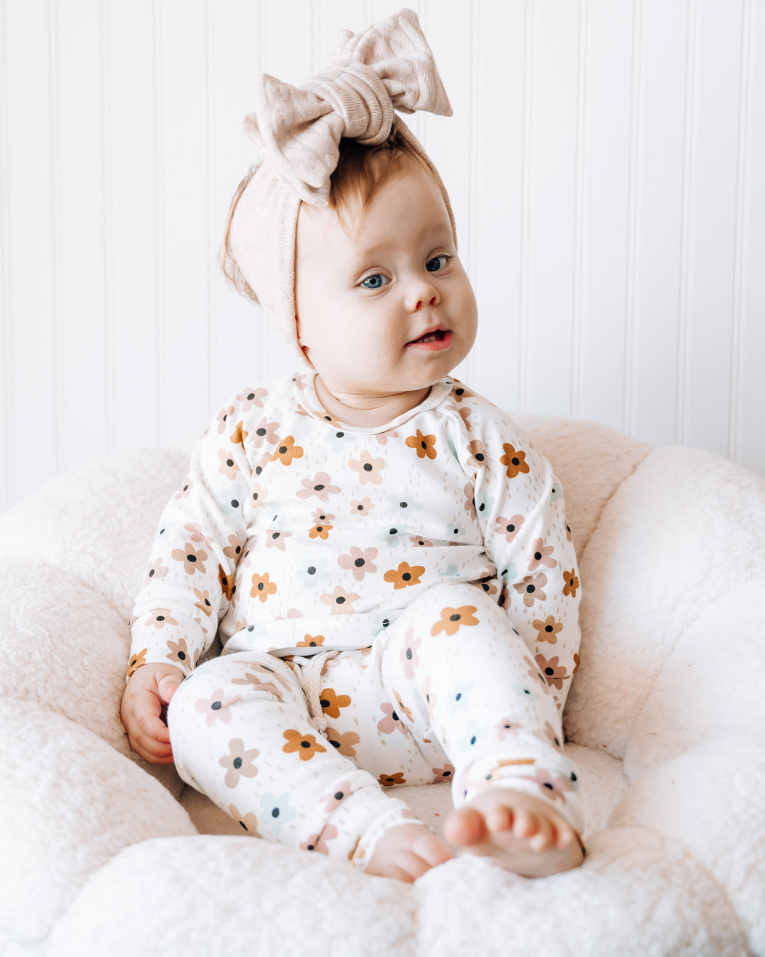 Girls Floral Lounge Set