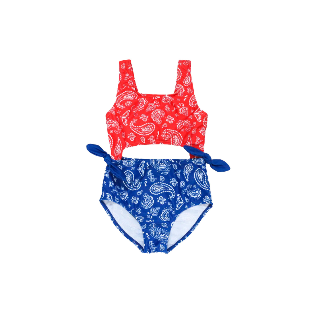 Girls Freedom Cove One Piece Swimsuit
