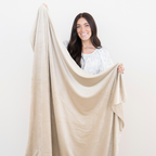 Minky Stretch XL Throw Blanket