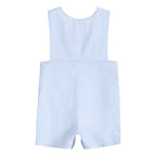 Blue Seersucker Easter Bunny Smocked Jon Jons