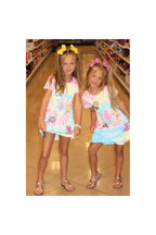 Girls Candyland Sequin Patch Tie-Dye Dress
