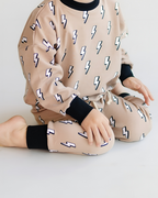 Baby Boy Lightning Bolt Jogger Set