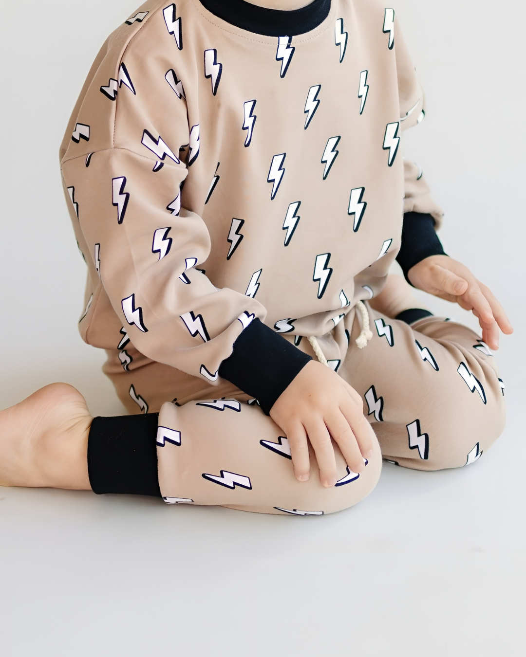 Baby Boy Lightning Bolt Jogger Set
