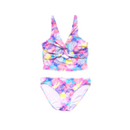 Women’s Two Piece Swimsuit – Briland Del Mar Tropical Twist Top