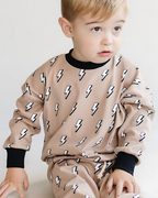 Baby Boy Lightning Bolt Jogger Set