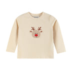 Light Brown Reindeer Shirt and Brown Pants