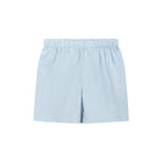 Light Blue USA Flag Smocked T-Shirt & Shorts Set