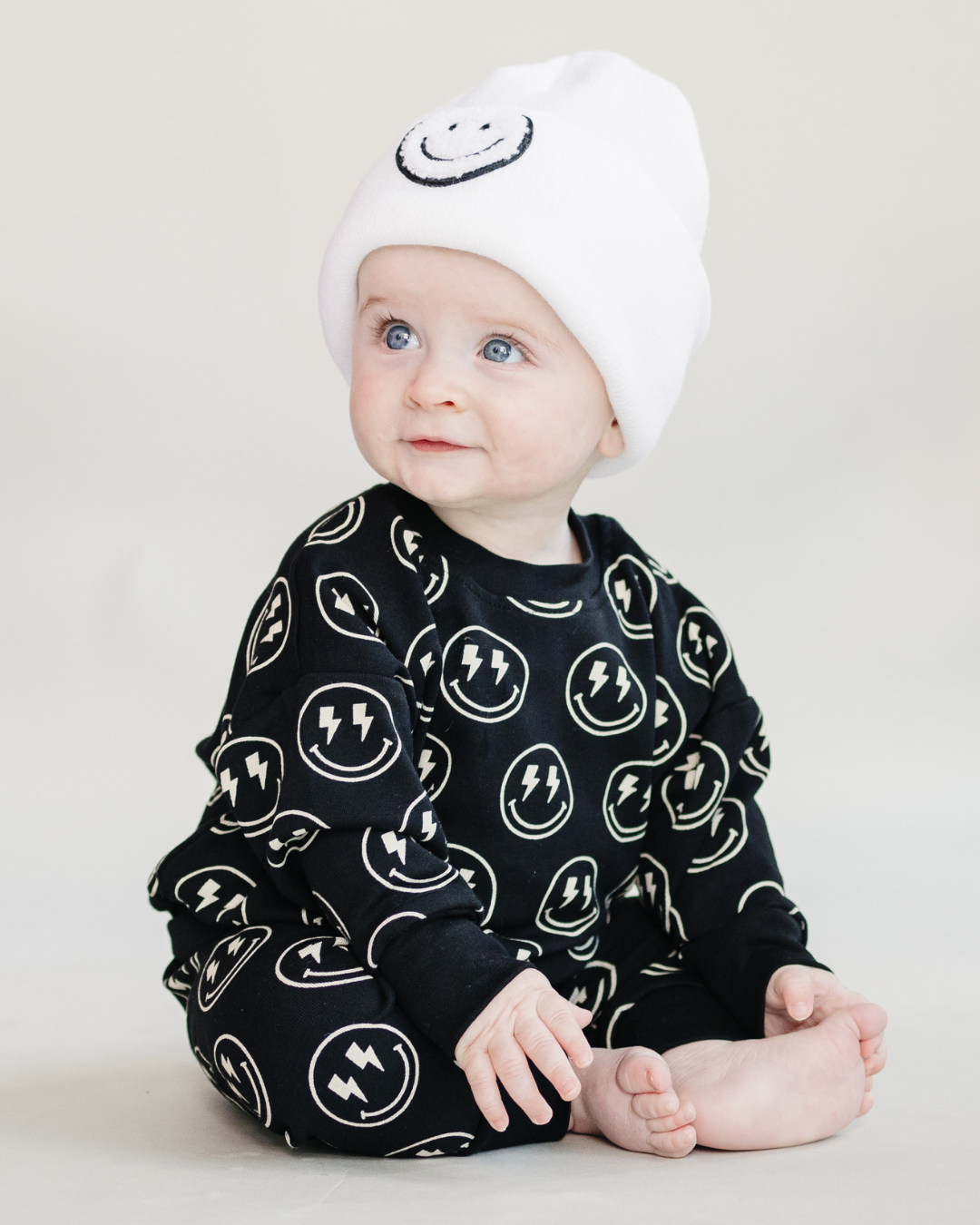 Boys Electric Smiley Jogger Set