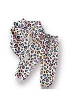 Girls Leopard Jogger Set