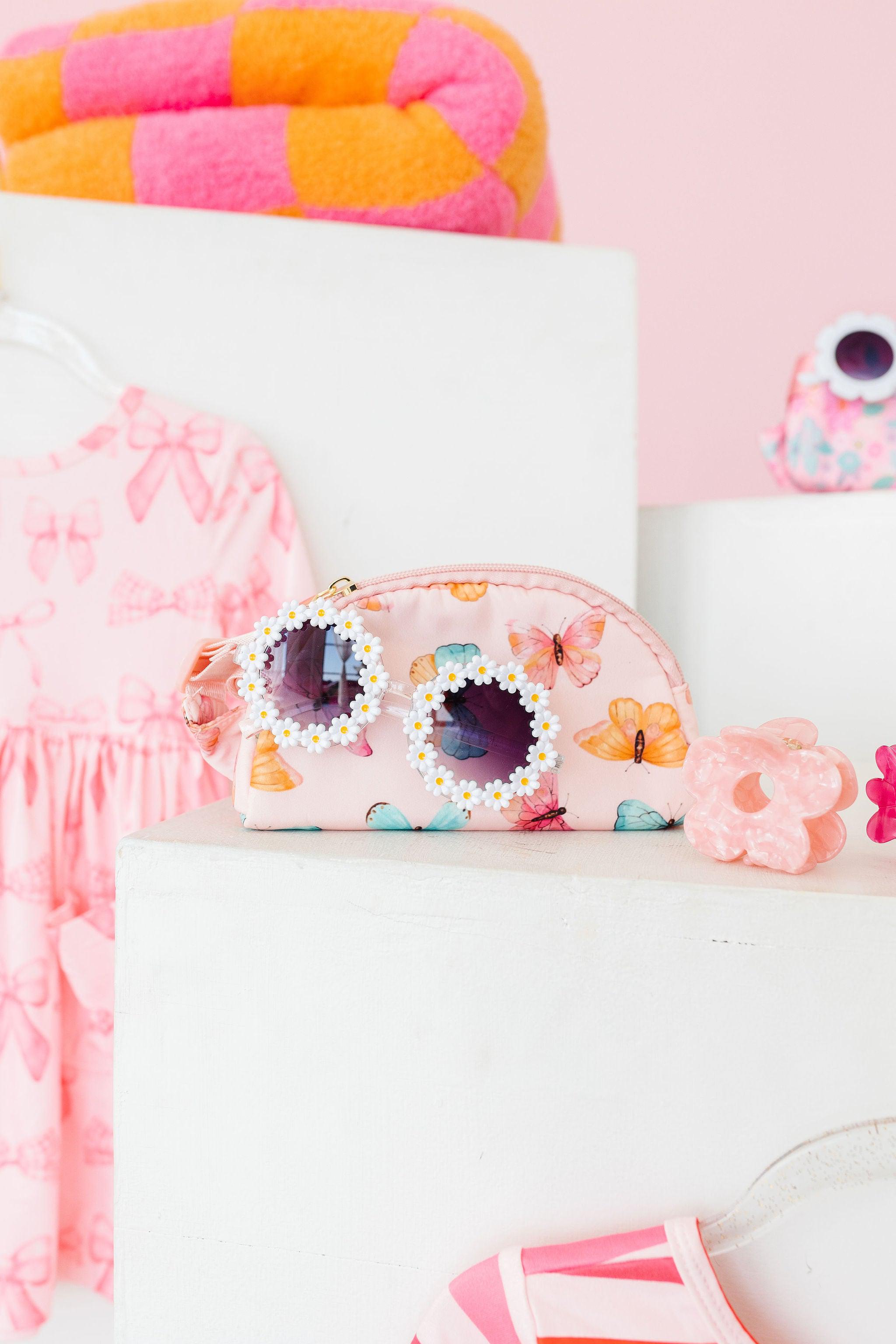 Butterfly Kisses Girls Belt Bag