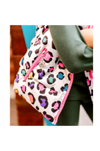 Girls Leopard Print Bubble Vest