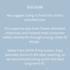Golf Two Piece Kids Pajamas