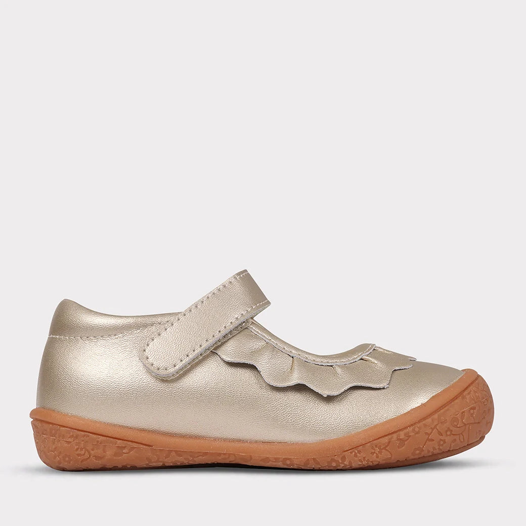 Amina Leather Girls Mary Jane Shoe
