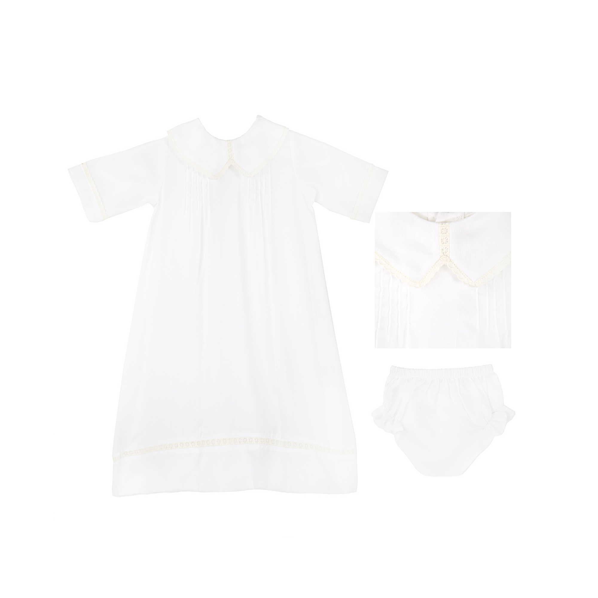 BABY SIMPLE COTTON DAYGOWN