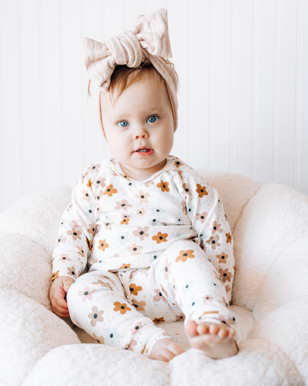 Girls Floral Lounge Set