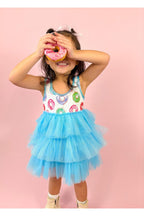 Girls Sparkly Donut Tulle Dress