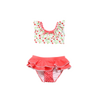 Strawberry Hill Ruffle Two-Piece Swimsuit