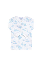 Boys Blue Toile Pima Cotton Pajama Set