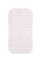 Butterflies Print Burp Cloth