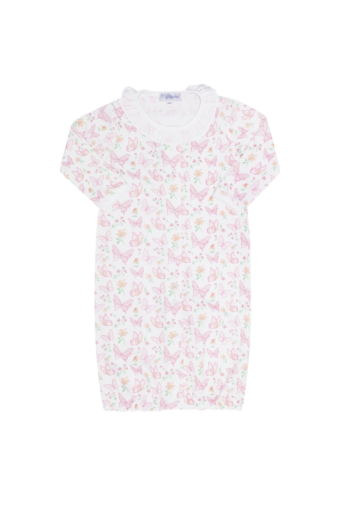 Baby Butterflies Print Converter Gown