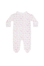 Butterflies Print Crossover Footie